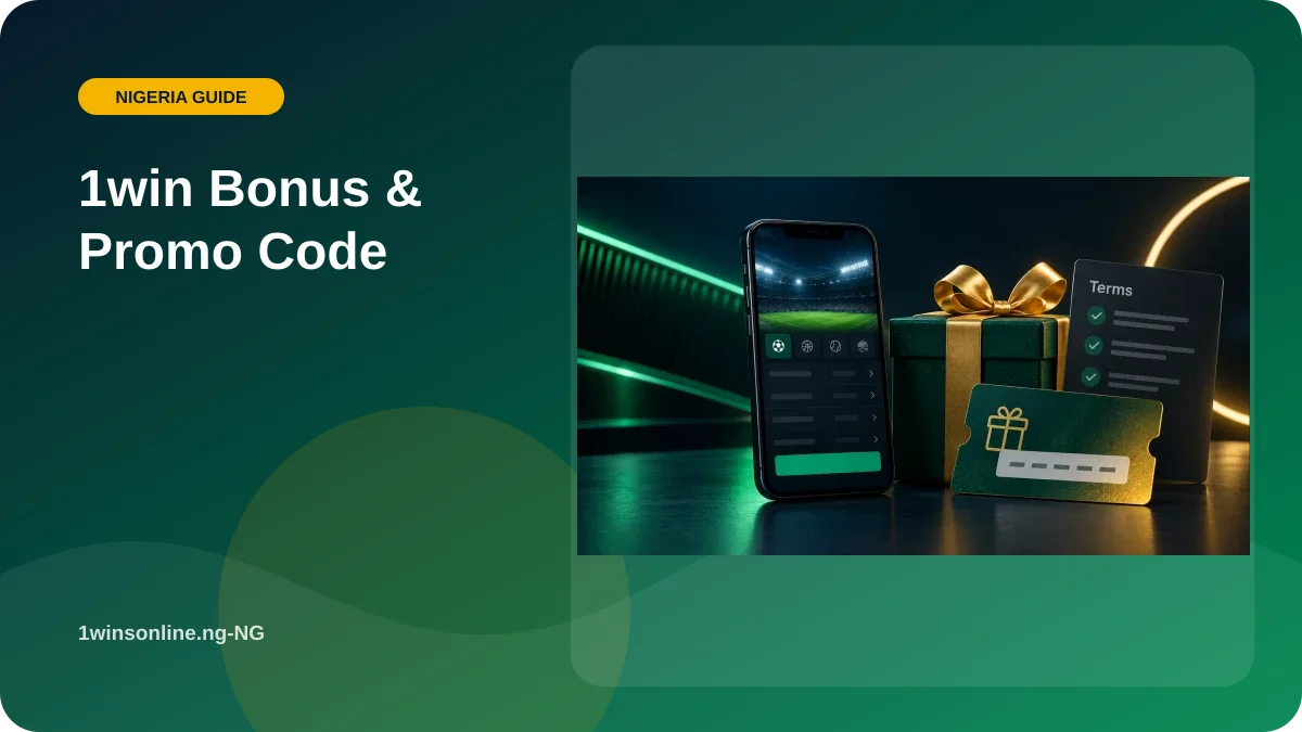 1win Bonus & Promo Code illustration