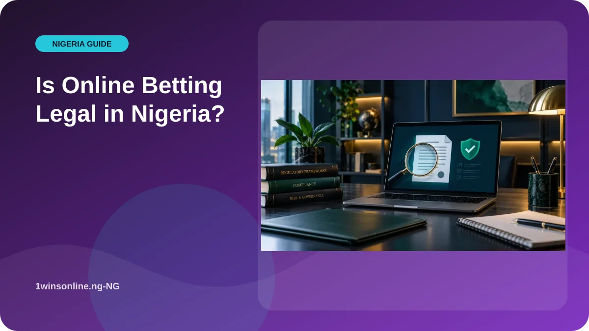 Is Online Betting Legal in Nigeria? illustration